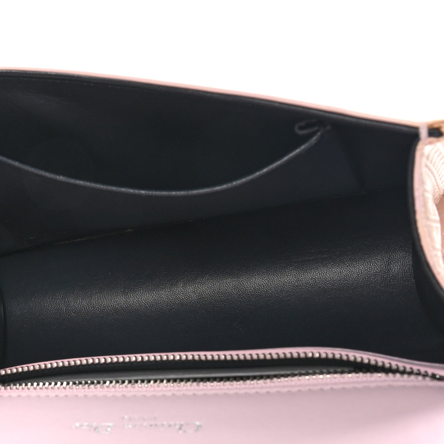 Christian Dior Patent Micro-Cannage Small Diorama Flap Bag Rose 5 of 9