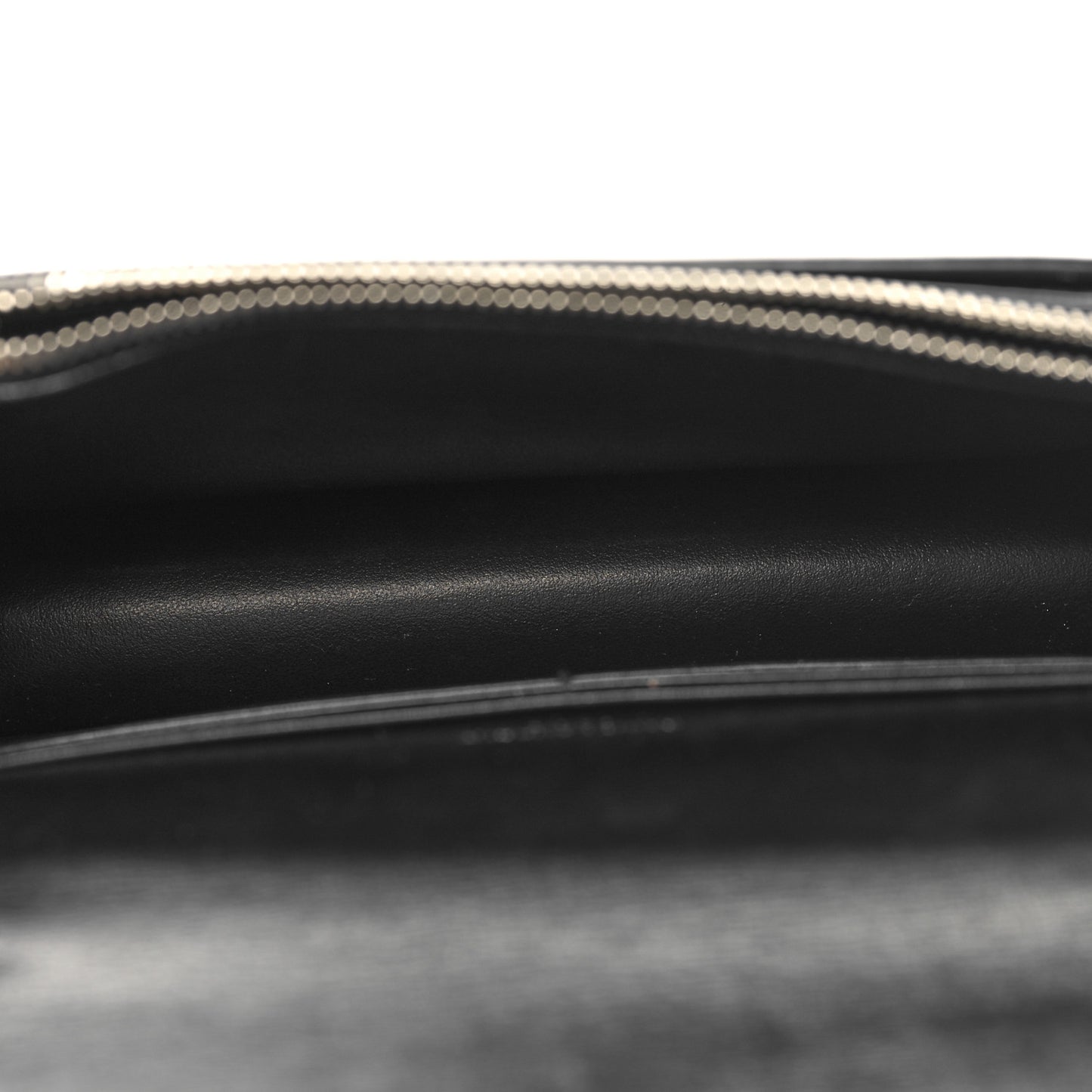 Calfskin Monogram Sunset Top Handle Chain Wallet Black