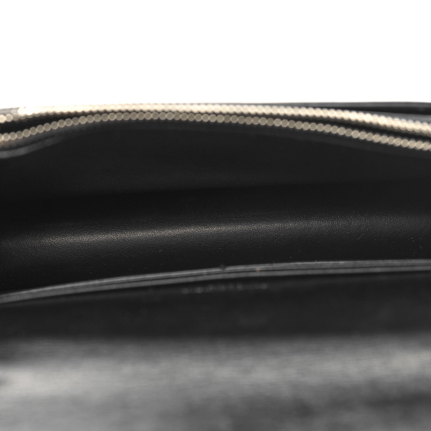 Saint Laurent Calfskin Monogram Sunset Top Handle Chain Wallet Black 5 of 10