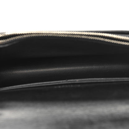 Saint Laurent Calfskin Monogram Sunset Top Handle Chain Wallet Black 5 of 10