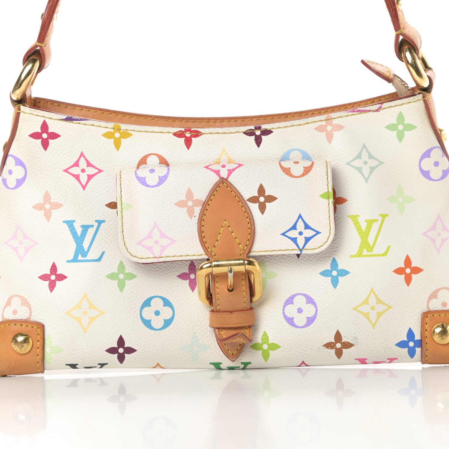 Louis Vuitton Monogram Multicolor Eliza White 8 of 15