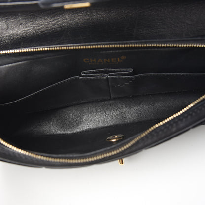 Chanel Velvet Quilted East West Travel Flap Black 4 of 10