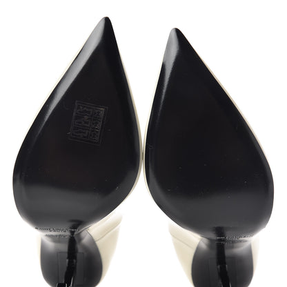 Saint Laurent Patent Opyum 85 Pumps 38.5 Neutro 8 of 9