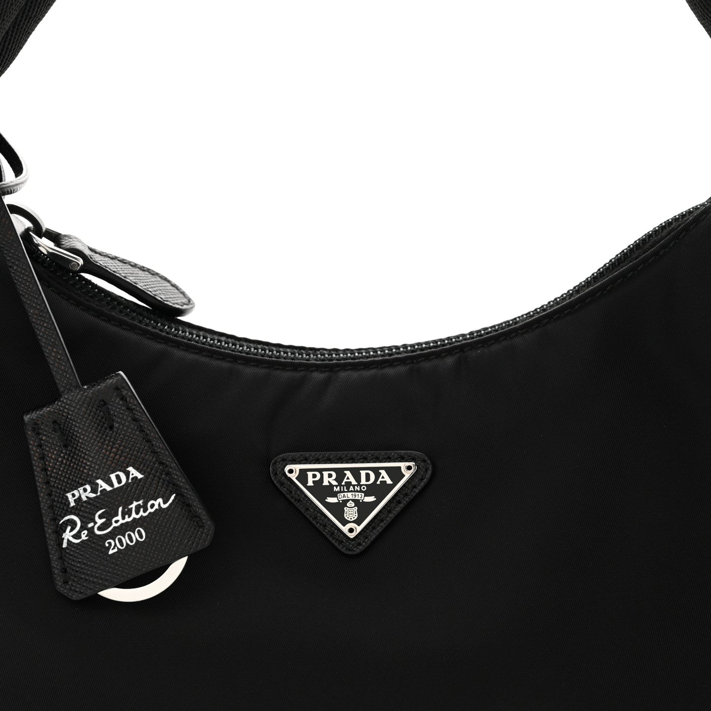 Tessuto Nylon Mini Re-Edition 2000 Bag Black