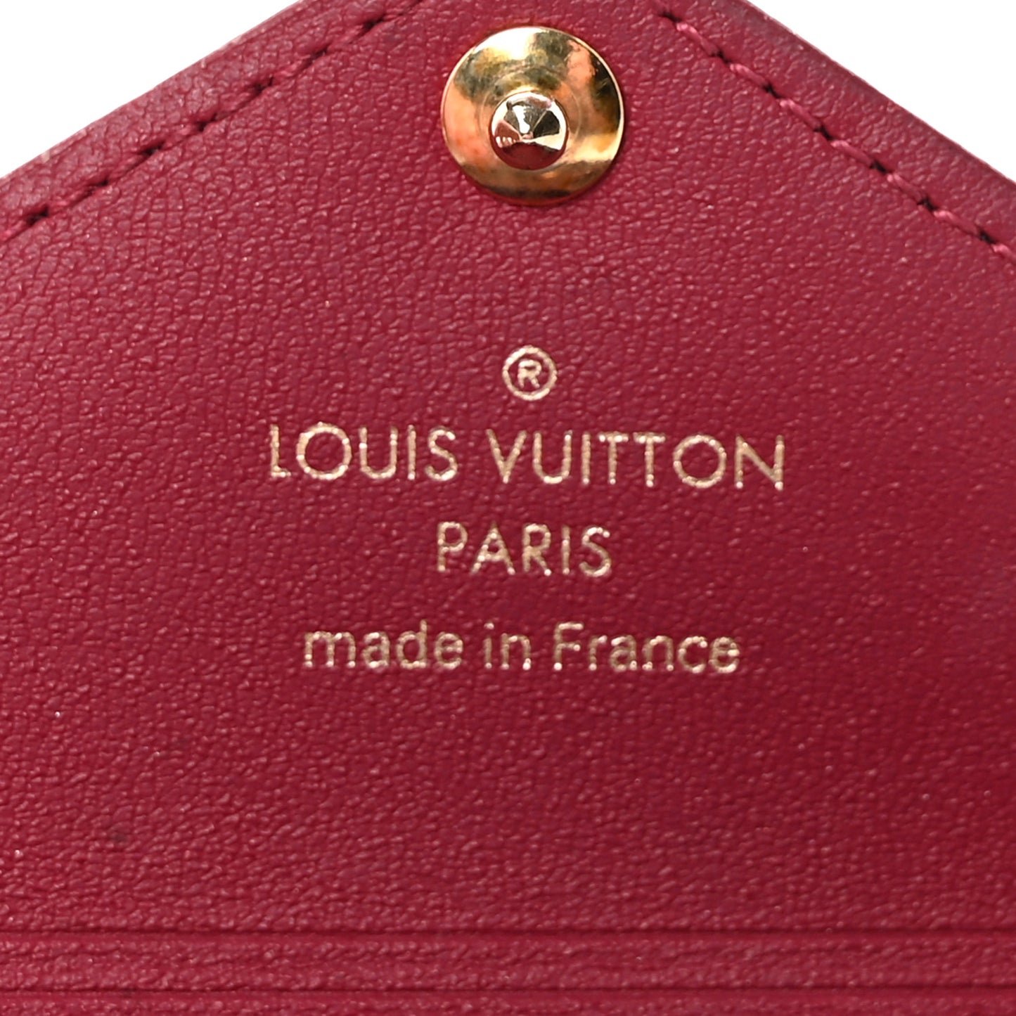 Monogram Small Kirigami Pochette Insert Fuchsia