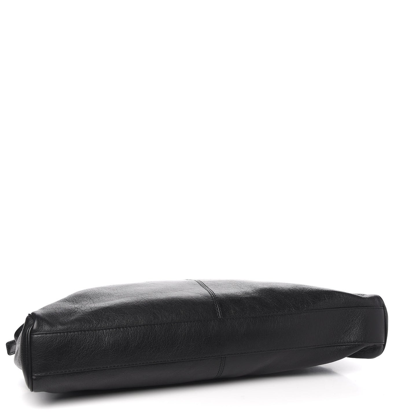 Calfskin Large Re(Belle) Top Handle Bag Black