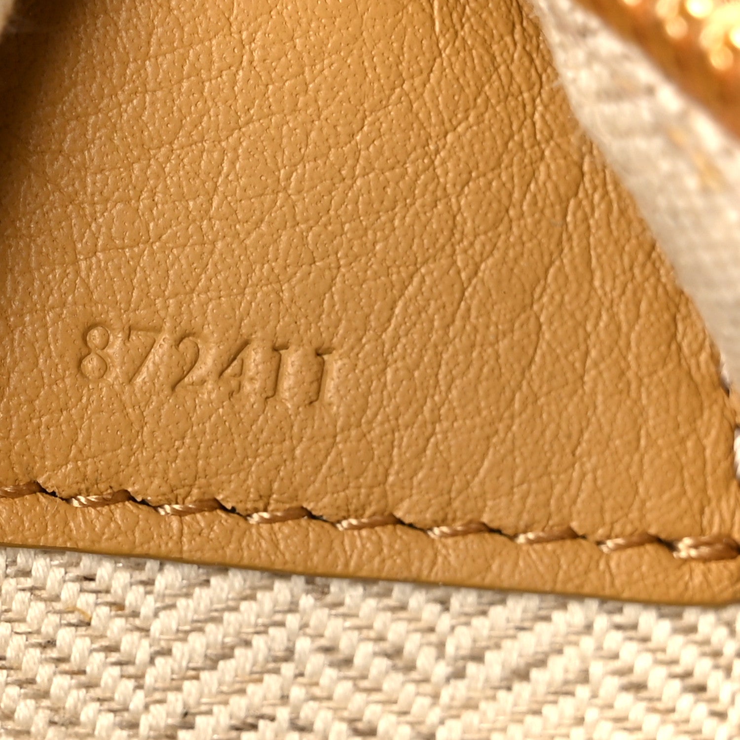 Loewe Calfskin Mini Hammock Hobo Sahara 7 of 12
