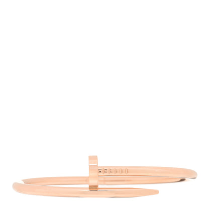 Cartier 18K Pink Gold Juste Un Clou Bracelet 17 1 of 4