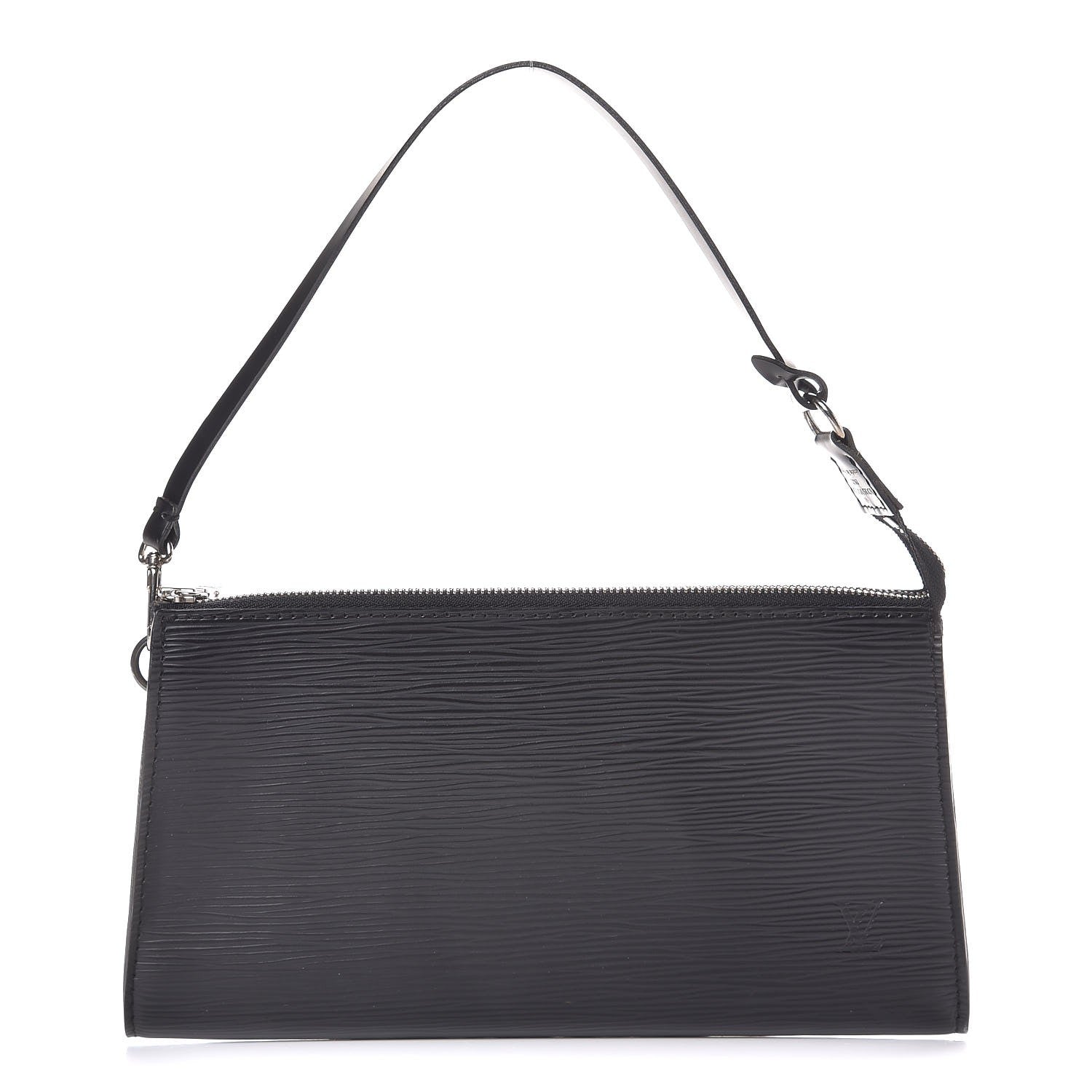 Louis Vuitton Epi Pochette Accessories 24 Black 1 of 9