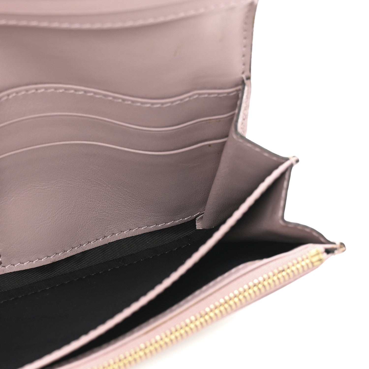 Burberry Calfskin House Check Porter Continental Wallet Pale Orchid 5 of 11