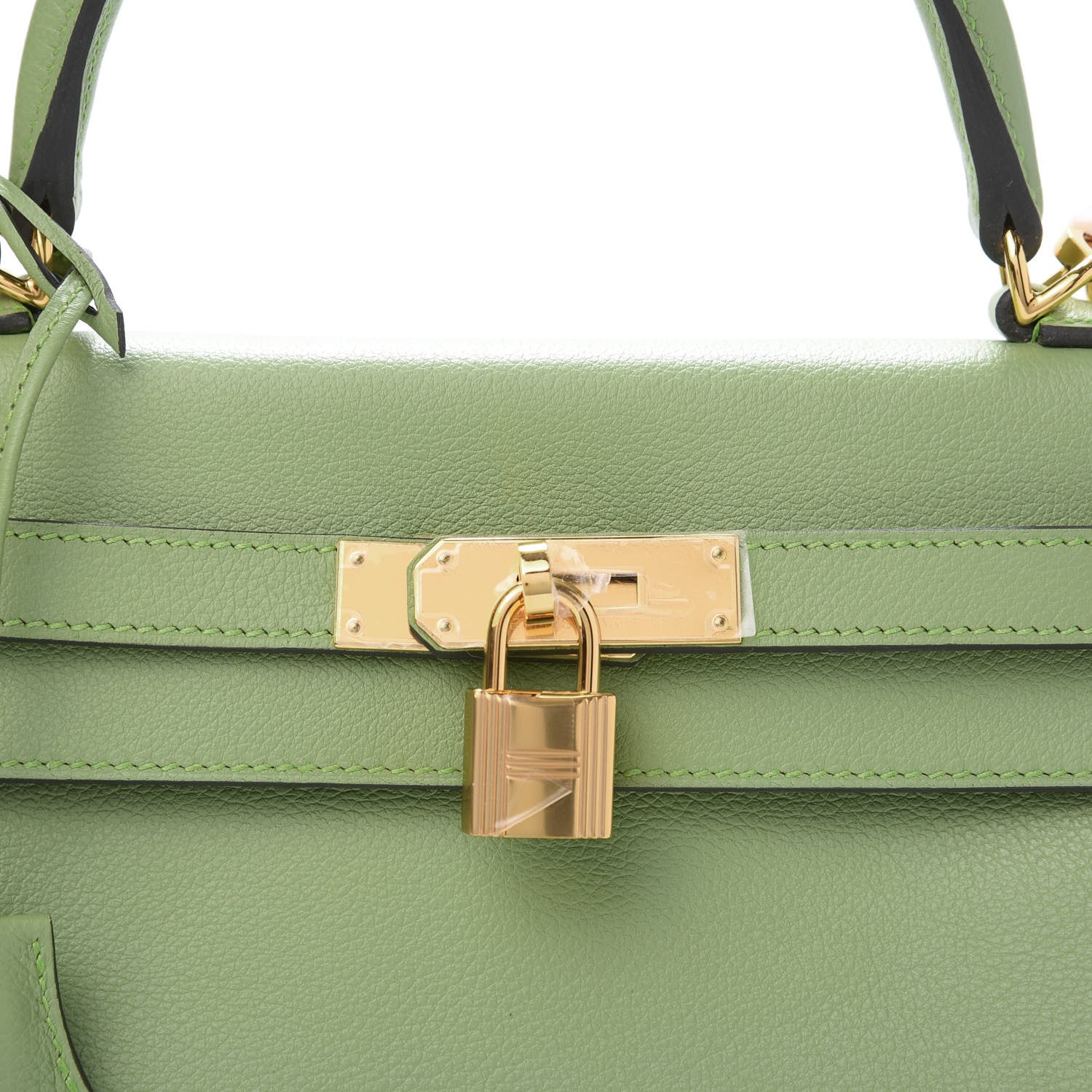 Hermes Evercolor Kelly Retourne 28 Vert Criquet 12 of 13