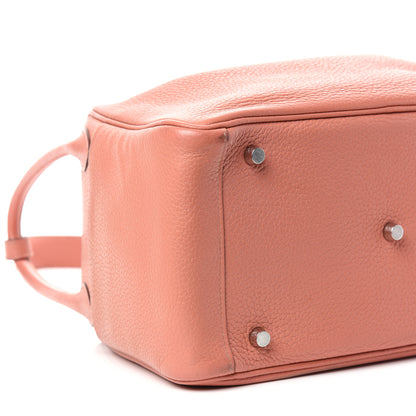 Hermes Taurillon Clemence Lindy 30 Rose Thè 7 of 9