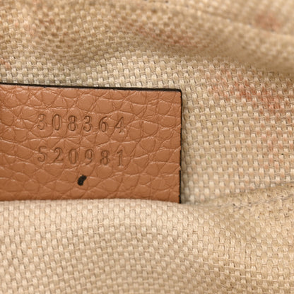 Gucci Pebbled Calfskin Small Soho Disco Bag Camelia 7 of 20