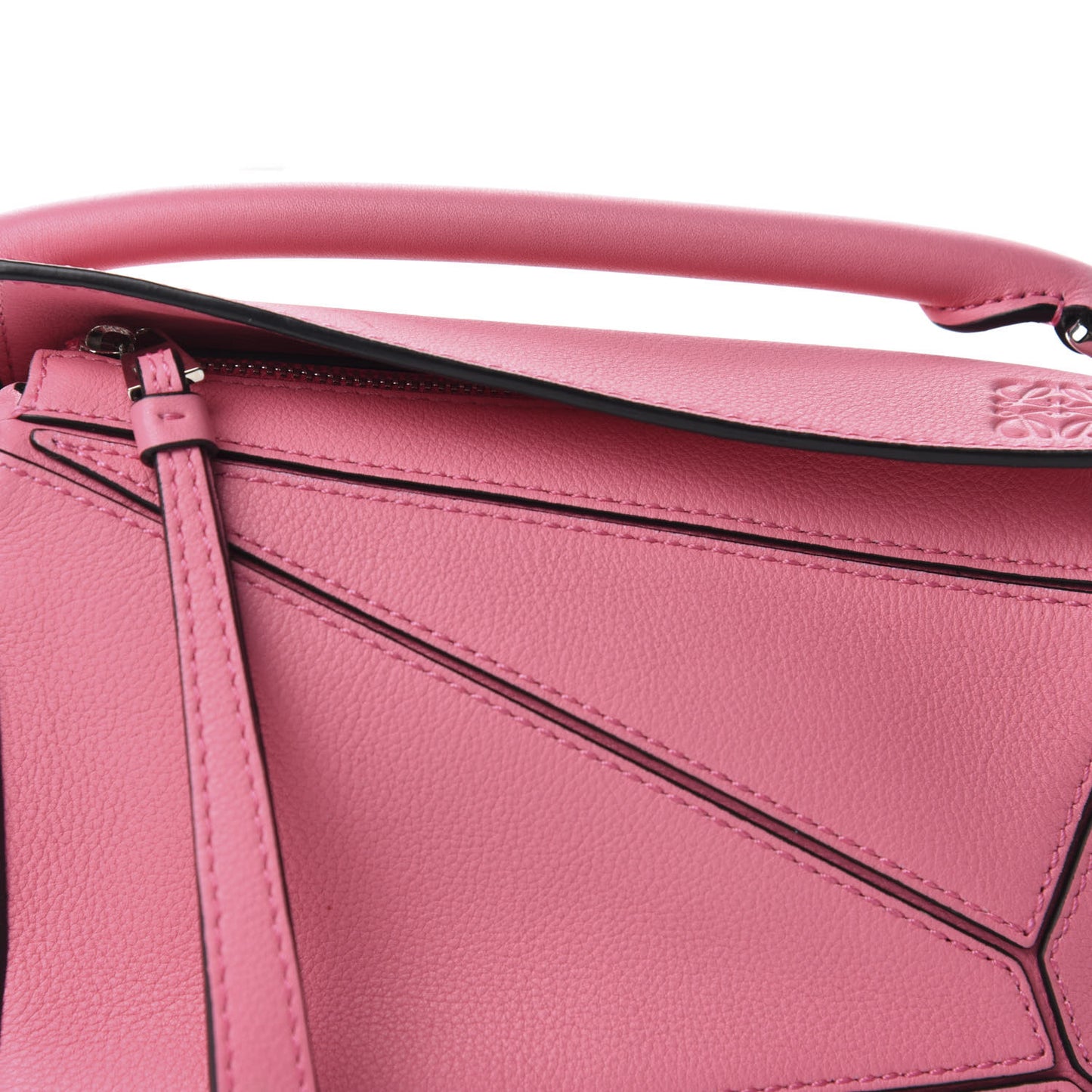 Calfskin Mini Puzzle Bag Wild Rose