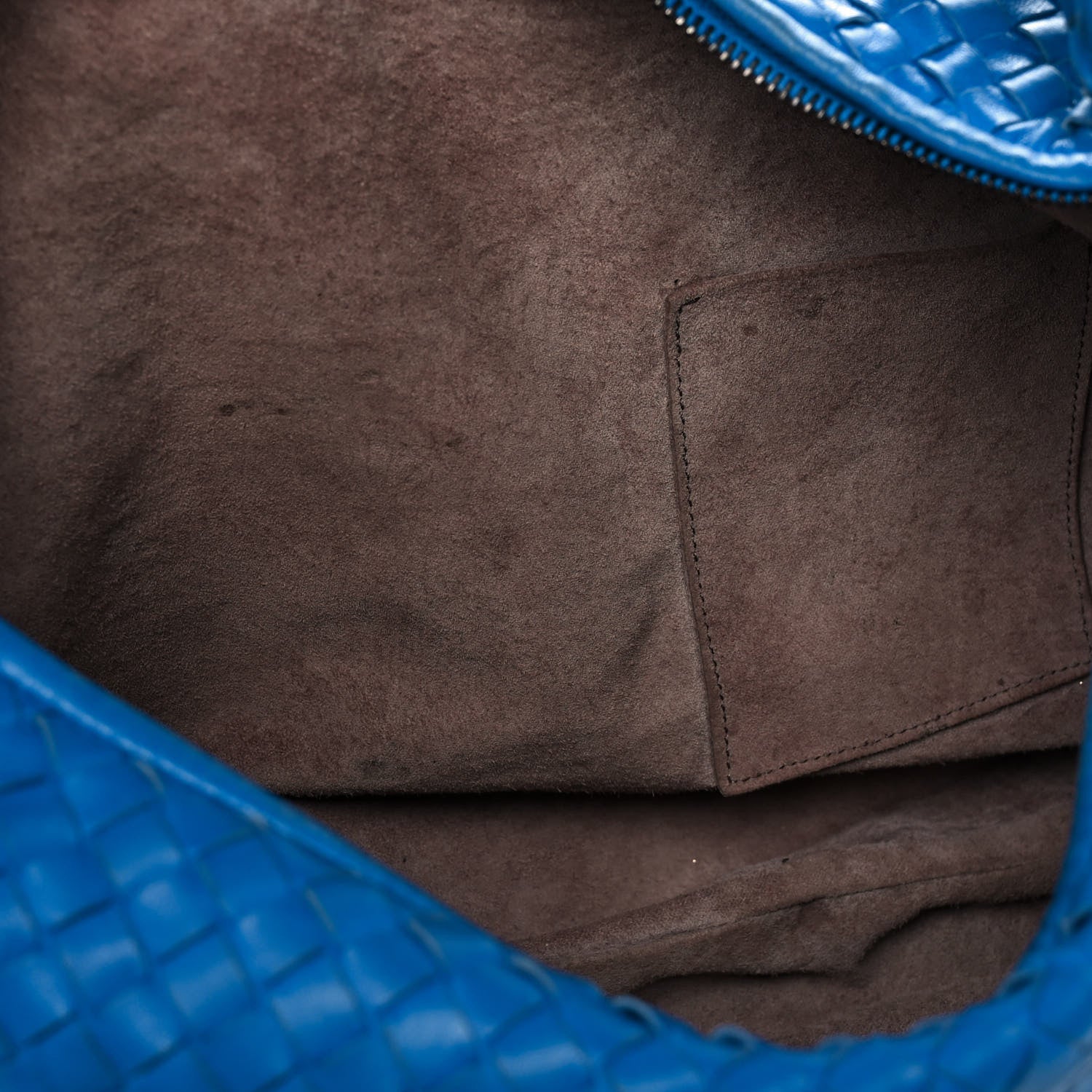 Bottega Veneta Nappa Intrecciato Large Veneta Hobo Signal Blue 11 of 14