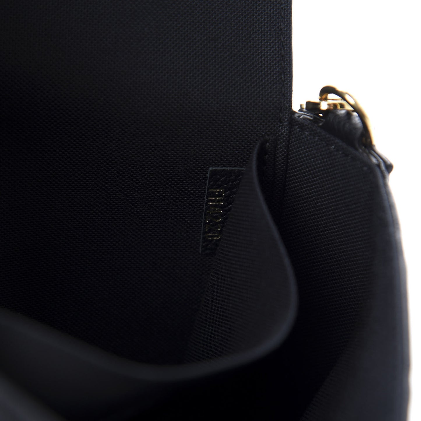 Empreinte Pochette Felicie Chain Wallet Black