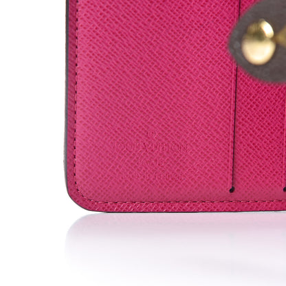 Louis Vuitton Monogram Perforated Compact Zipped Wallet Fuchsia 6 of 7