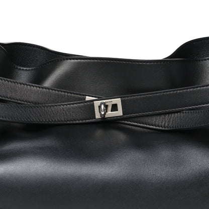 Balenciaga Smooth Calfskin Medium Bel Air Shoulder Bag Black 6 of 8