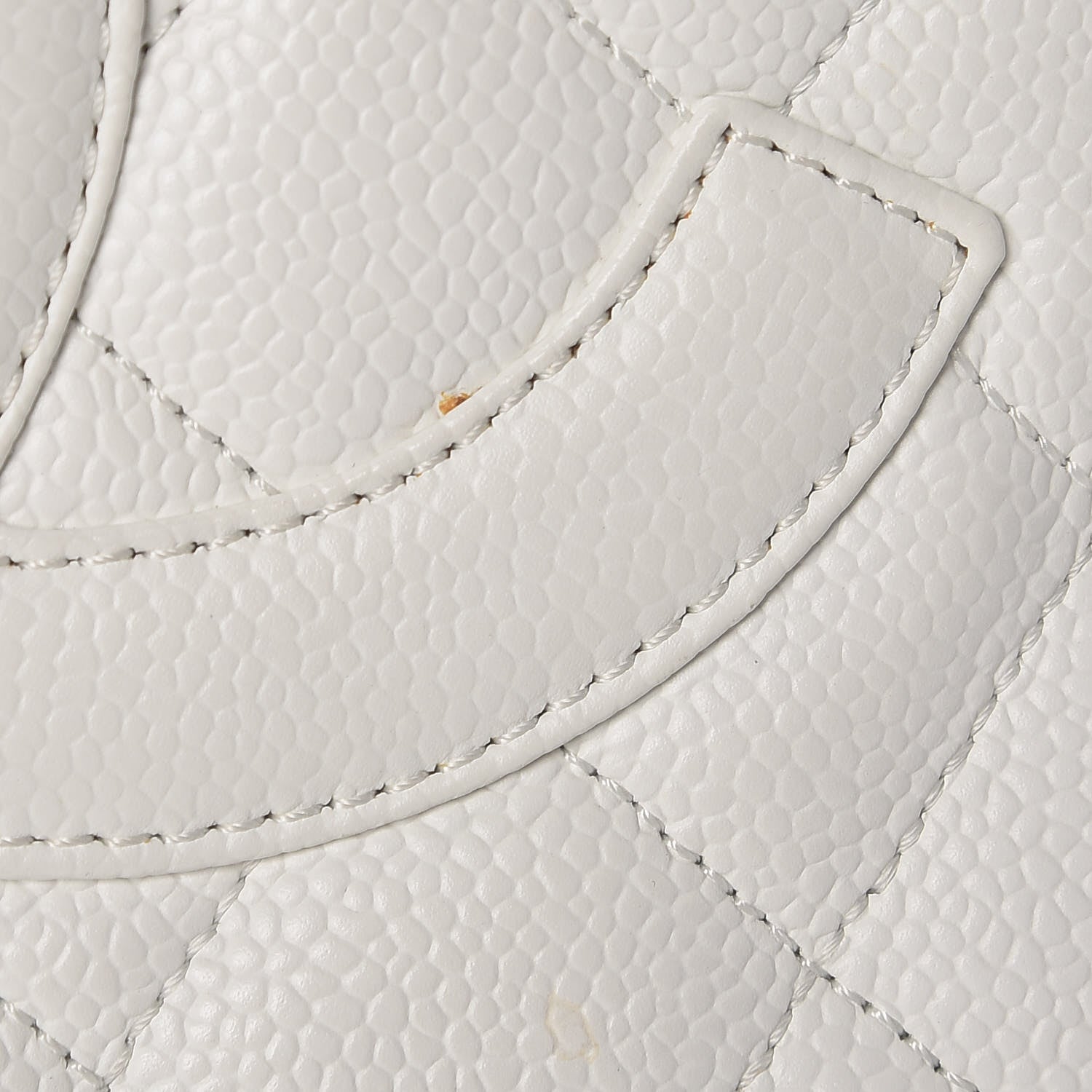 Chanel Caviar Quilted Grand Shopping Tote GST White 15 of 27