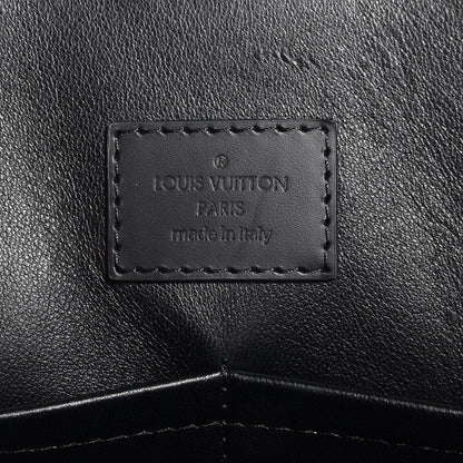 Louis Vuitton Lambskin Malletage Alma PM Black 6 of 7