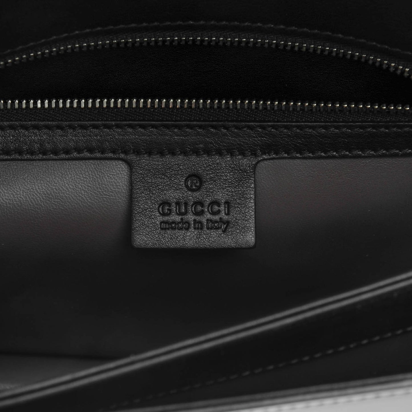 Shade Lux Calfskin Interlocking G Shoulder Bag Black