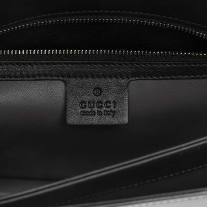 Gucci Shade Lux Calfskin Interlocking G Shoulder Bag Black 6 of 6