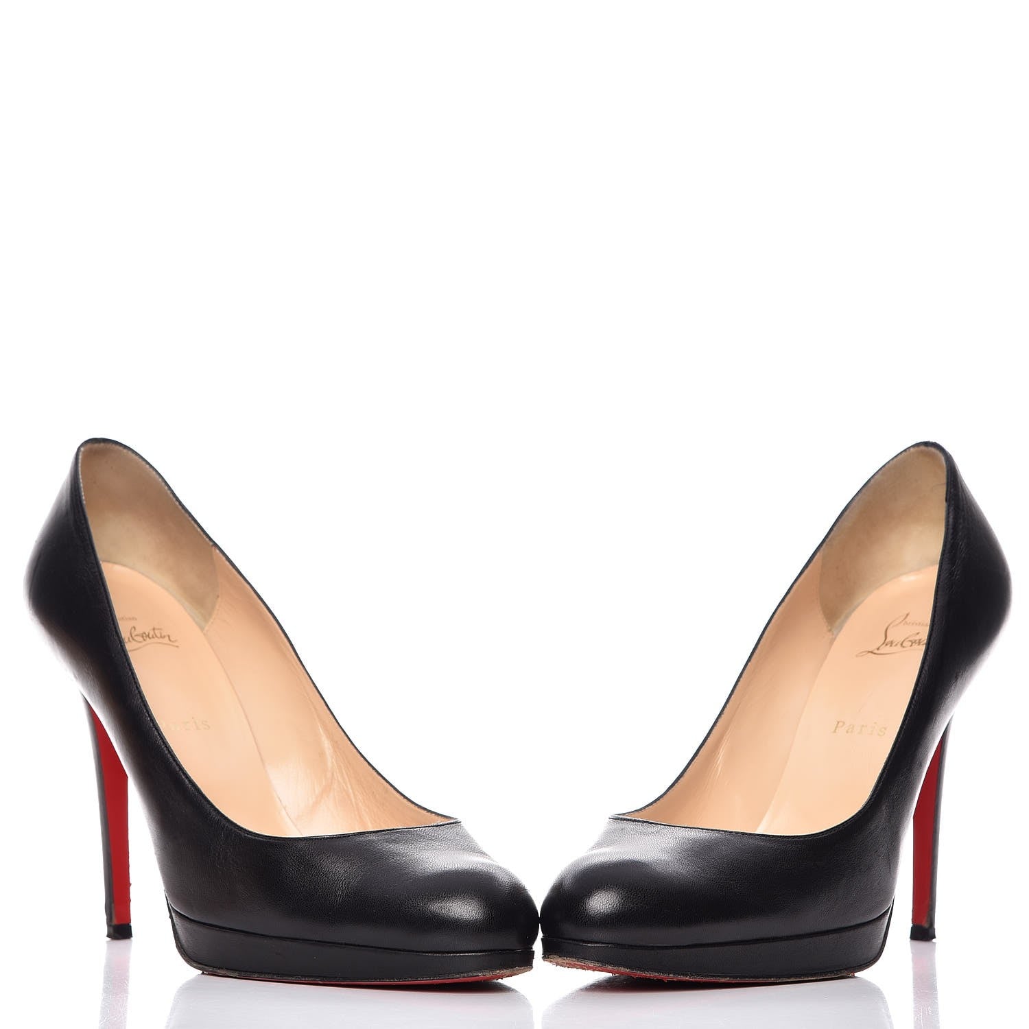 Christian Louboutin Nappa New Simple 120 Pumps 41 Black 5 of 14