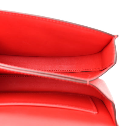 Hermes Epsom Mosaique Au 24-17 Rouge De Coeur 5 of 10