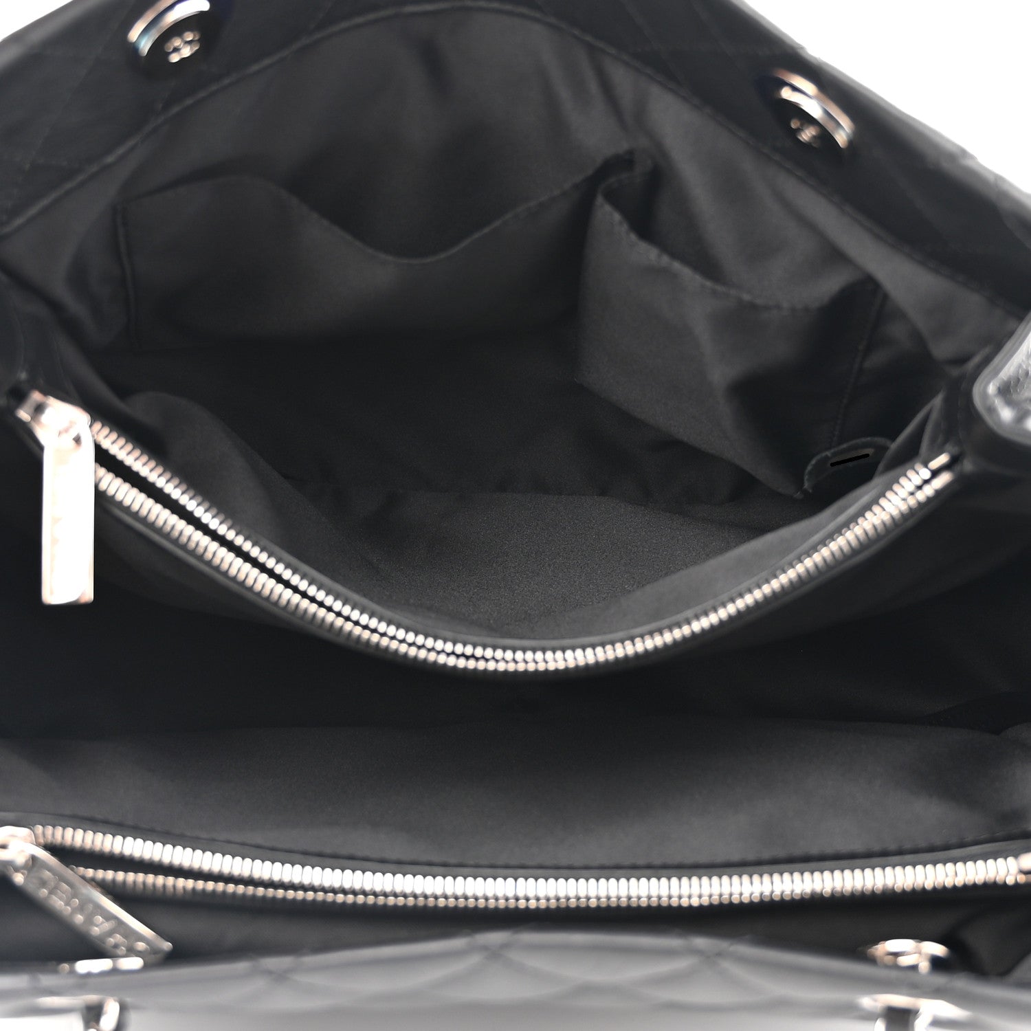 Chanel Calfskin Quilted Large Chic and Soft Shopping Tote Black 6 of 11