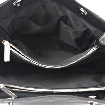 Chanel Calfskin Quilted Large Chic and Soft Shopping Tote Black 6 of 11