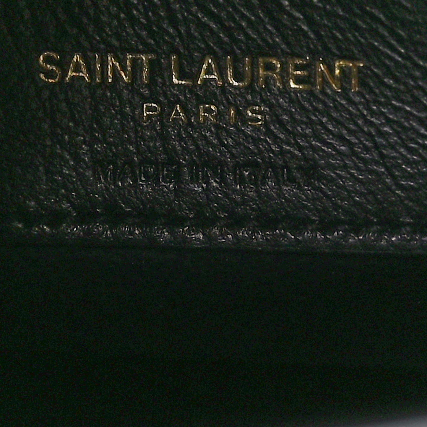 Shiny Calfskin Crocodile Embossed Small Manhattan Baguette Black