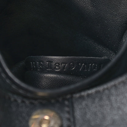 Valentino Garavani Vitello Rockstud Bucket Bag Black 6 of 17