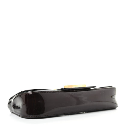 Louis Vuitton Patent Sobe Clutch Amarante 4 of 9
