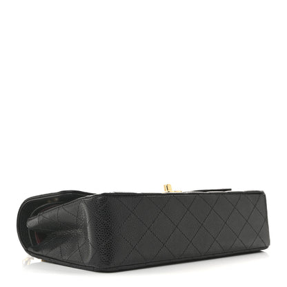 Chanel Caviar Quilted Medium Double Flap Black 4 of 11