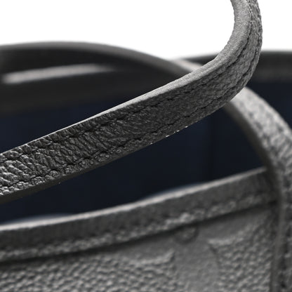 Louis Vuitton Empreinte Monogram Giant Neverfull MM Black 9 of 11