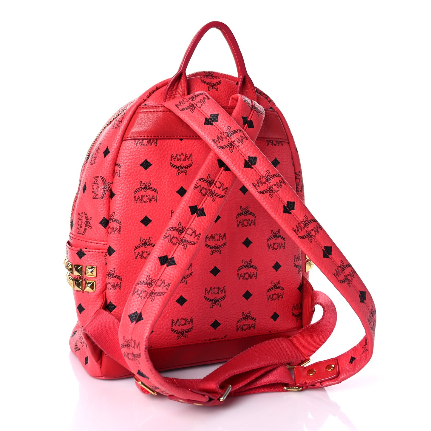 Visetos Side Stud Small Stark Backpack Corail