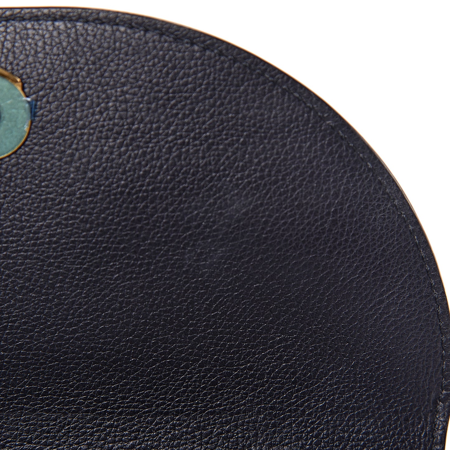 Suede Calfskin Constellation Studded Small Nile Bracelet Minaudiere Bag Full Blue