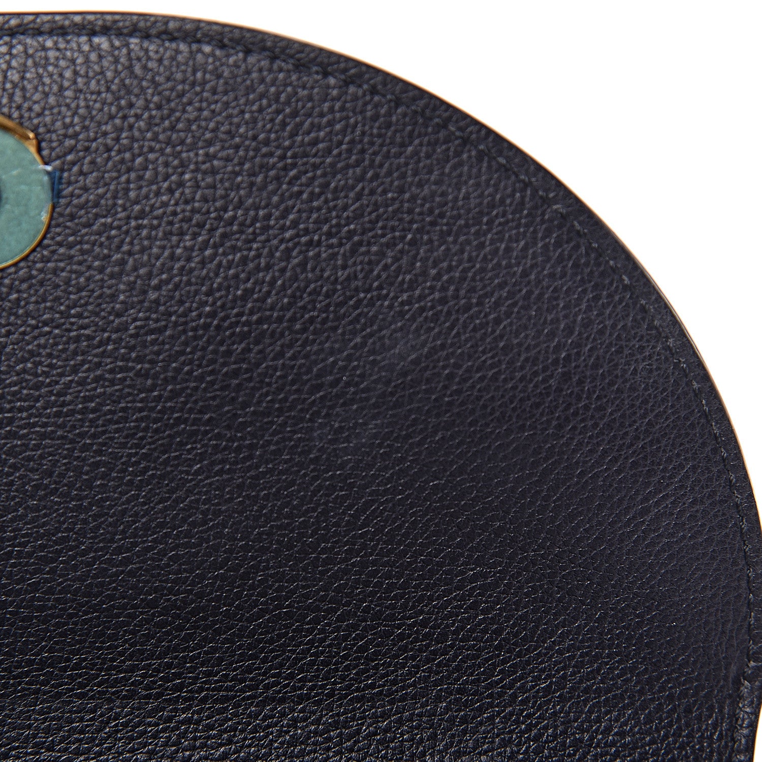 Chloe Suede Calfskin Constellation Studded Small Nile Bracelet Minaudiere Bag Full Blue 10 of 10