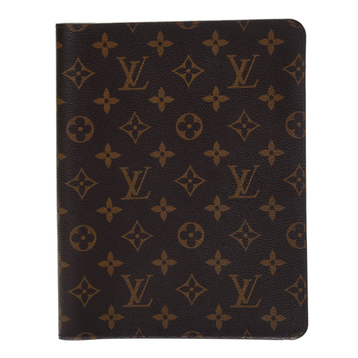 Monogram Desk Agenda Cover