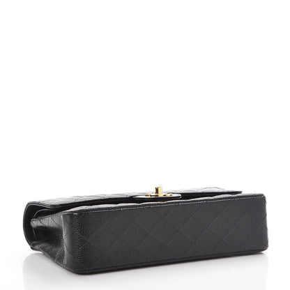 Chanel Caviar Quilted Medium Double Flap Black 5 of 9