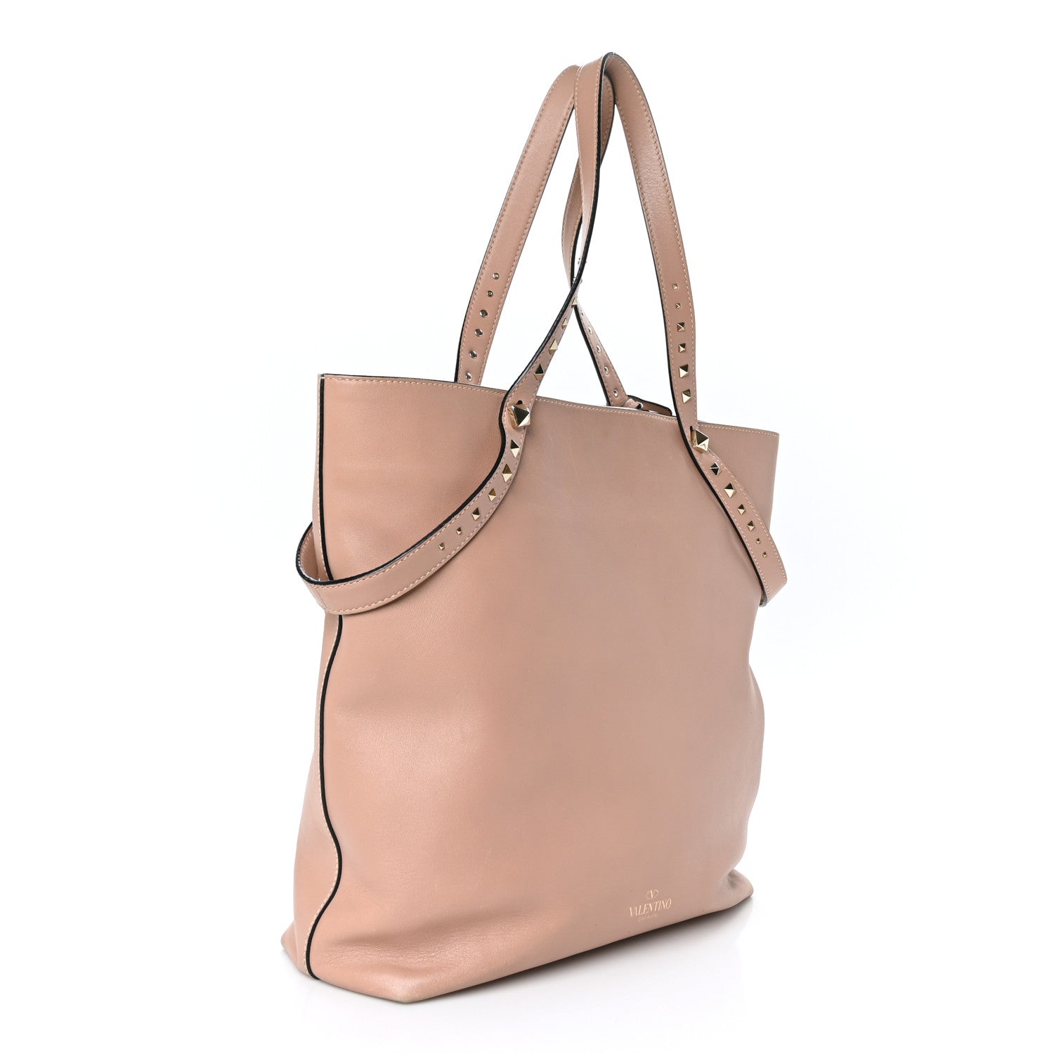 Valentino Garavani Vitello Lovestud Tote Skin Sorbet 3 of 12