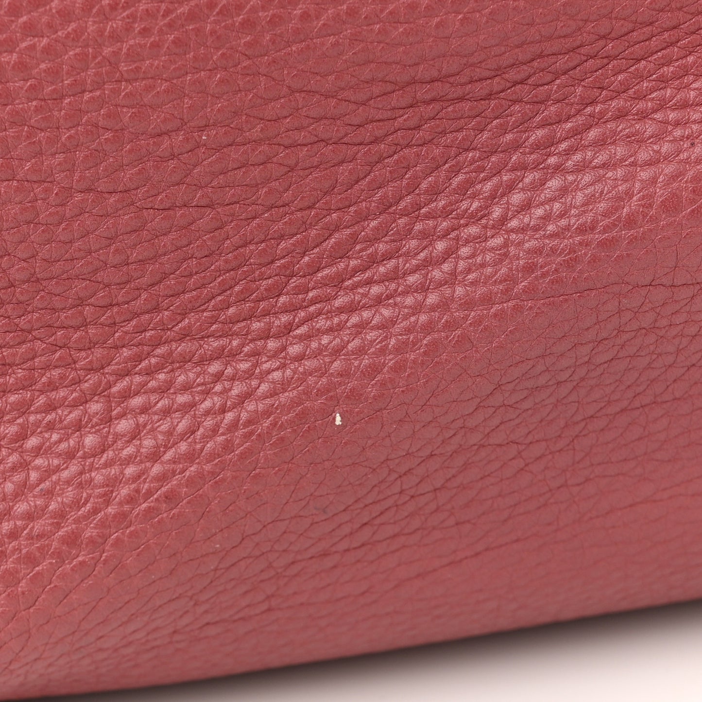 Pebbled Calfskin Medium Soho Chain Shoulder Bag Peonia Flower