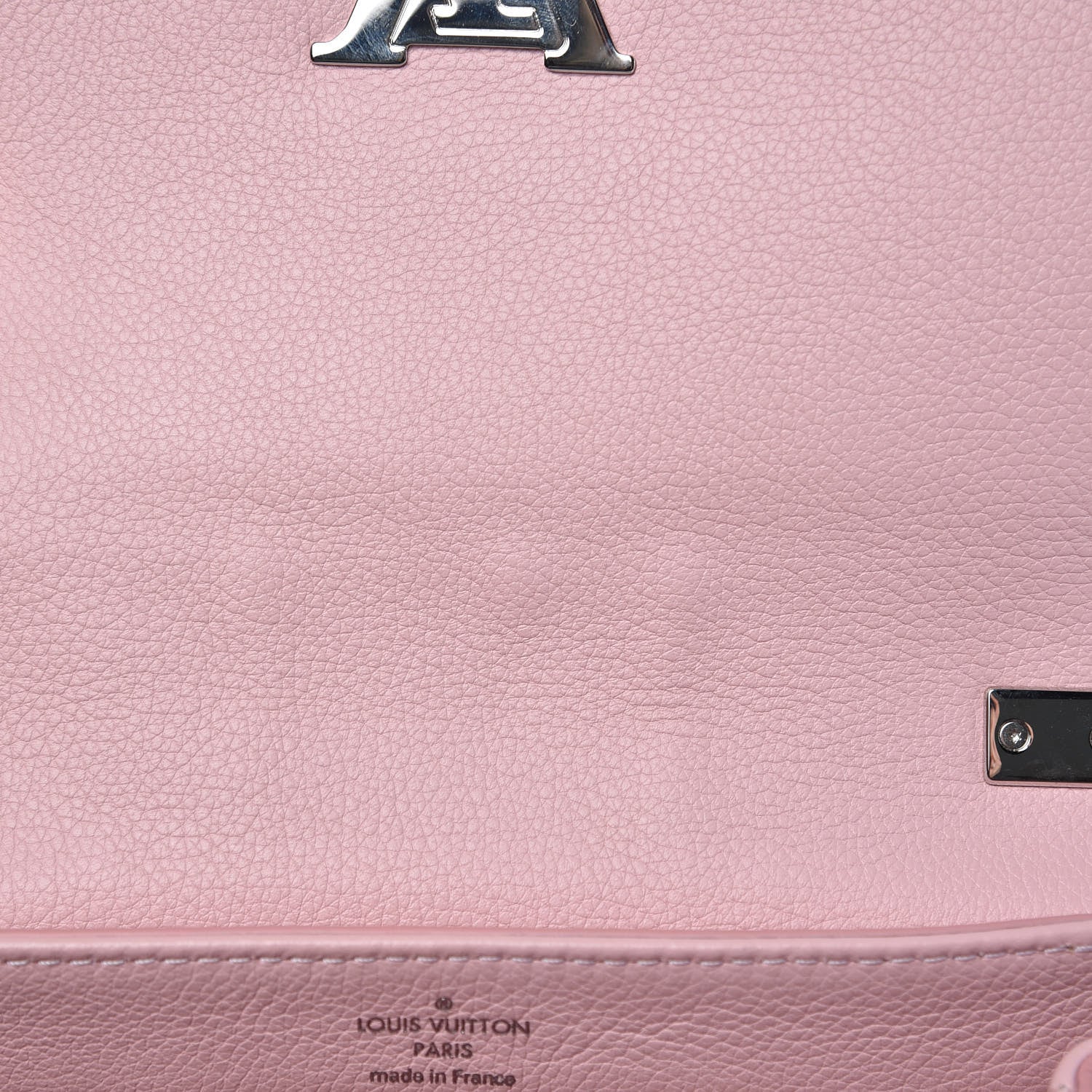 Louis Vuitton Calfskin Lockme II Chain Bag BB Rose Ballerine 7 of 11