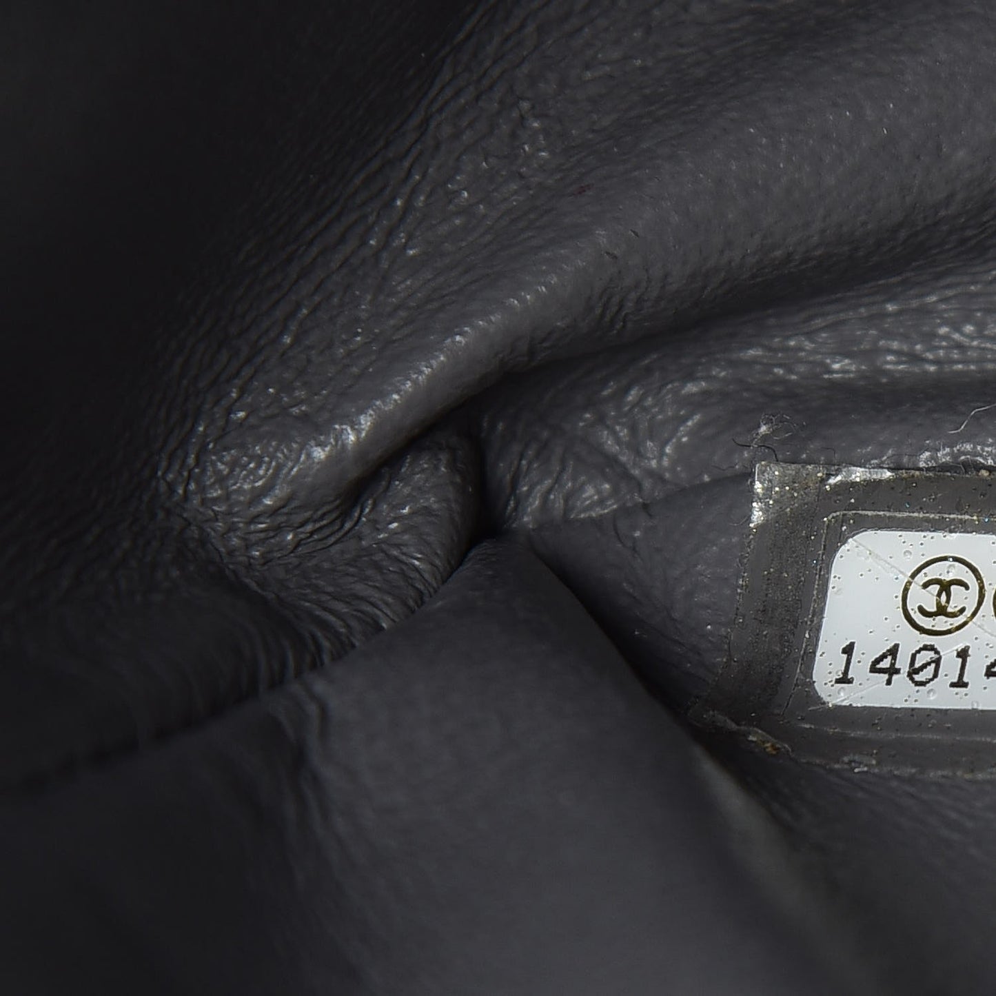 Aged Calfskin Quilted 2.55 Reissue 227 Flap Grey
