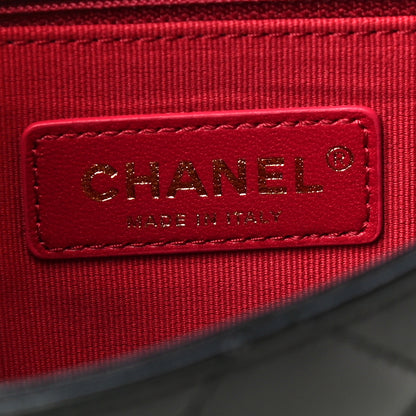 Chanel Calfskin Quilted Mini Pearl Flap Bag Black 6 of 15