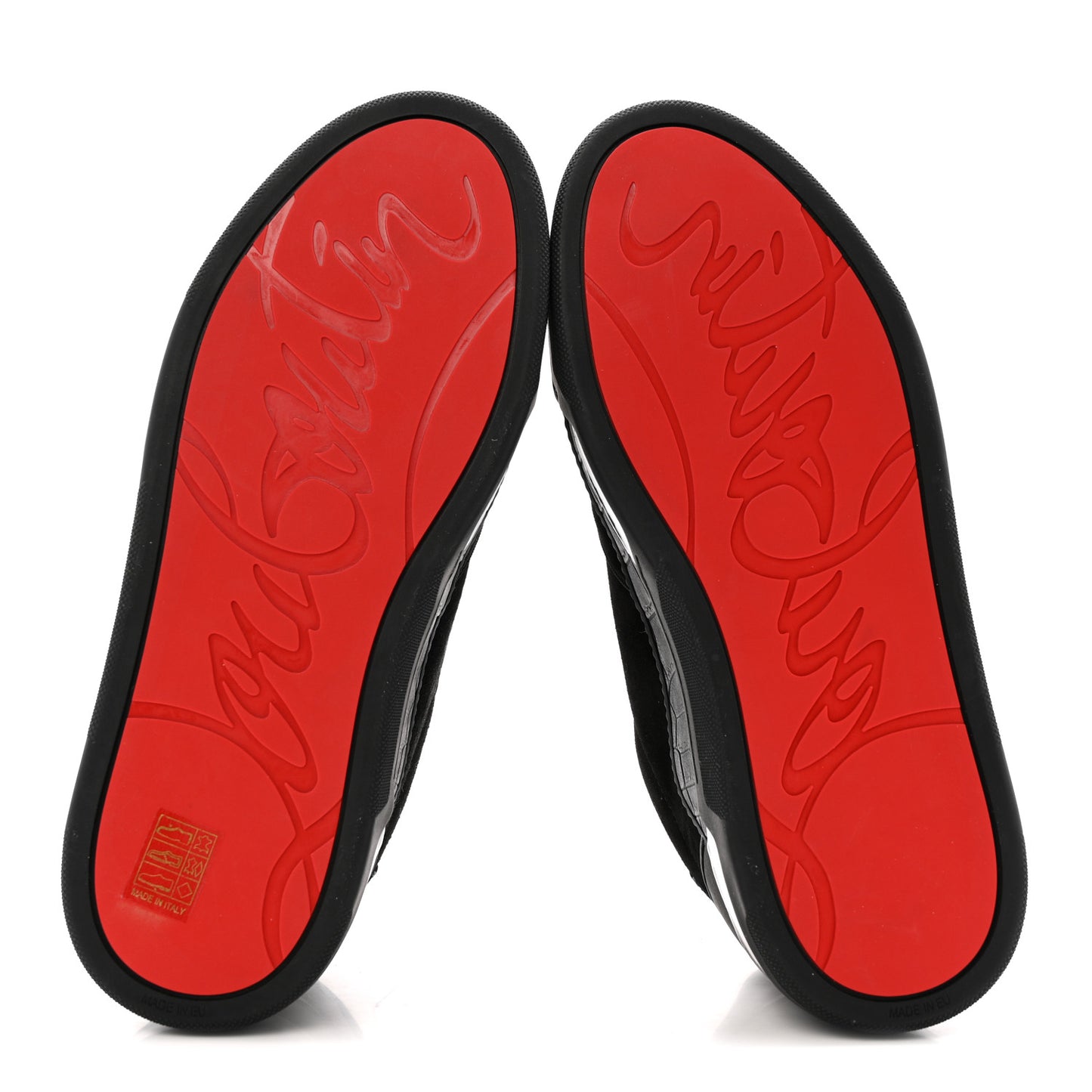 Calfskin Neoprene Veau Velours Mens Aurelien Flat Sneakers 40.5 Black