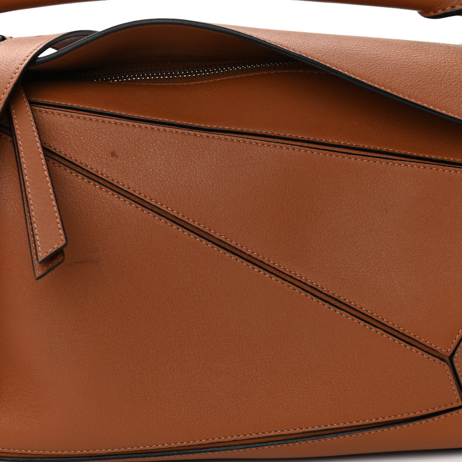 Loewe Calfskin Medium Puzzle Bag Tan 8 of 13