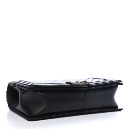 Chanel Lambskin Quilted New Medium Boy Flap Black 3 of 6