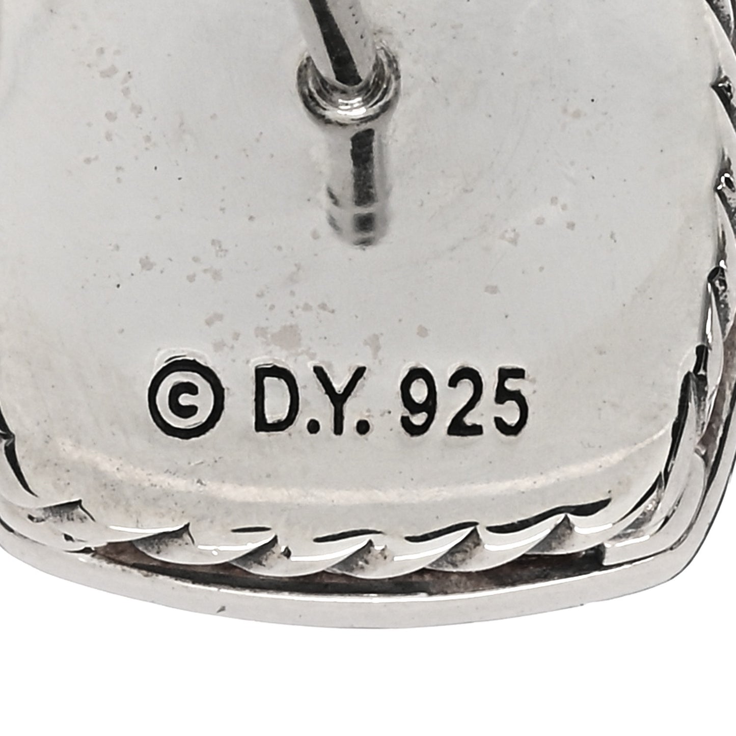 Sterling Silver Diamond Morganite 7mm Petite Albion Earrings