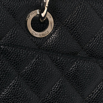 Chanel Caviar Quilted Grand Shopping Tote GST Black 12 of 14